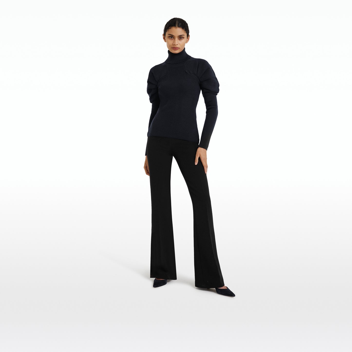 Karine Navy Knit