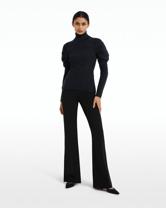 Karine Navy Knit