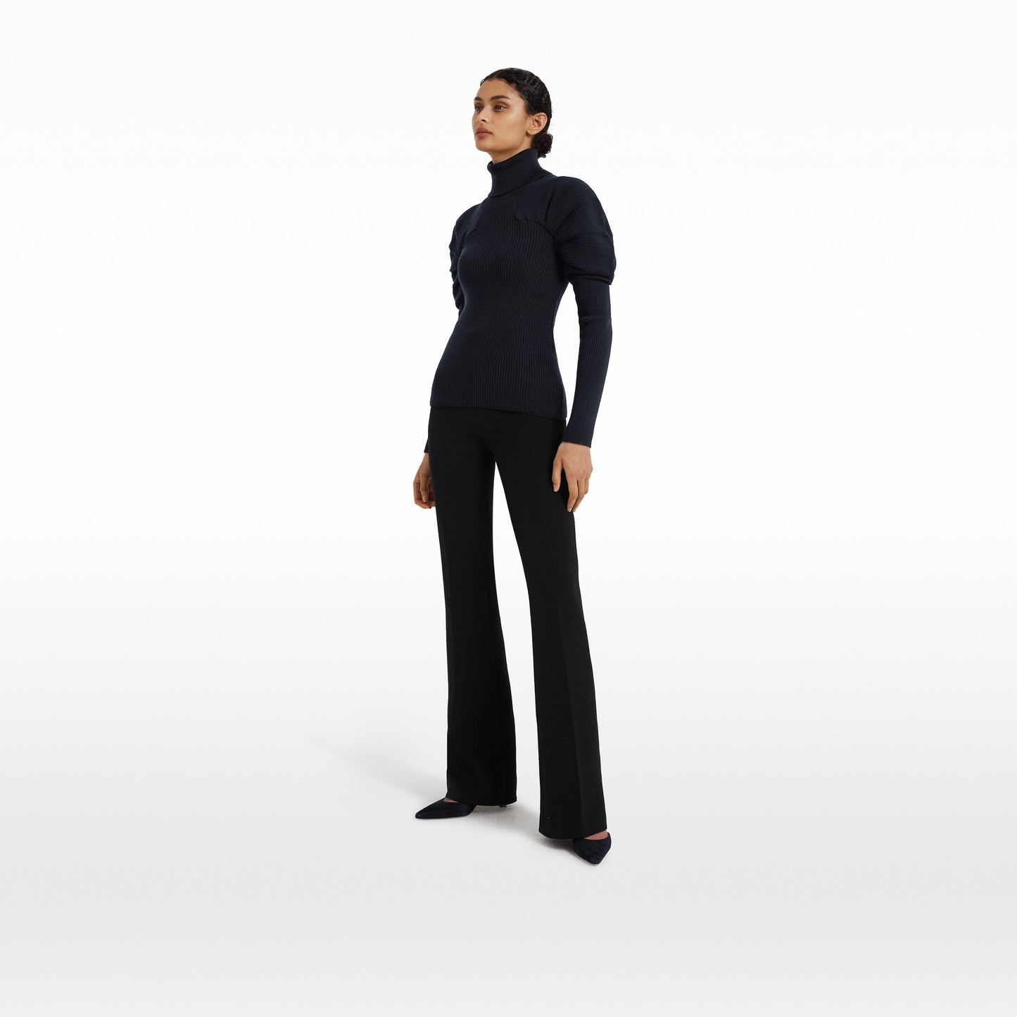 Karine Navy Knit
