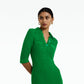 Akilah Emerald Crochet Dress