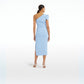Petal Soft Sky Midi Dress