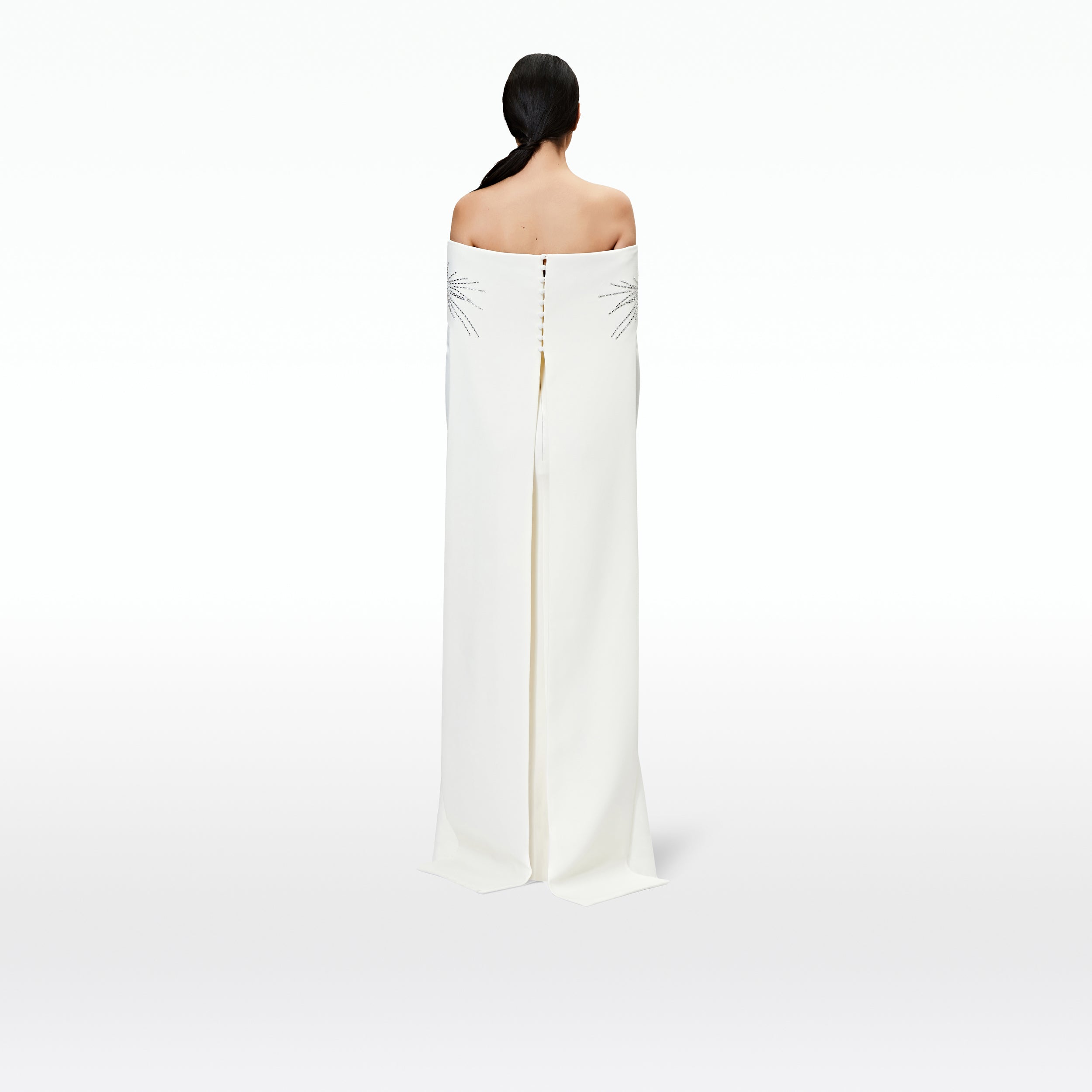 Bellara Ivory Long Dress With Harness