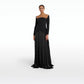 Desta Black Long Dress