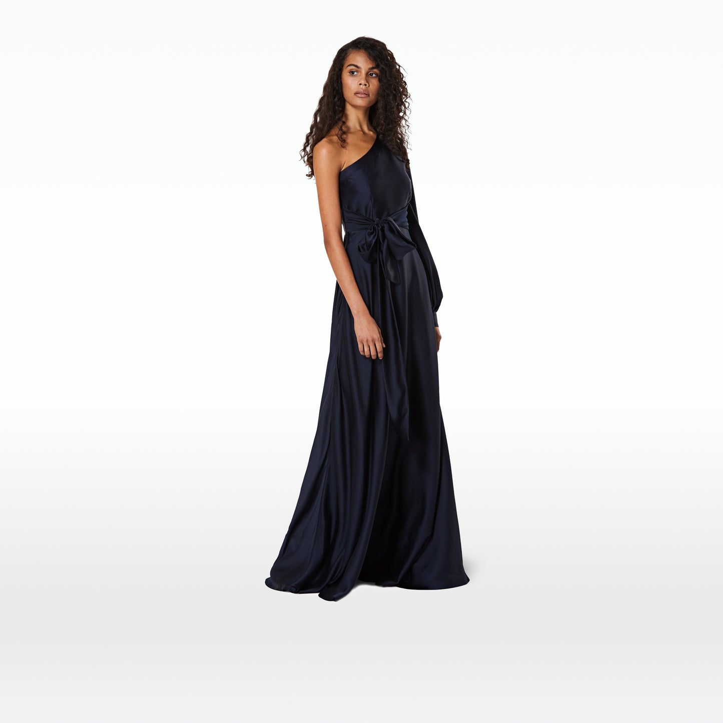 Valeria Asymmetric Long Dress