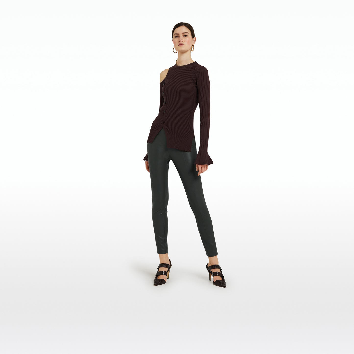 Manette Pecan Brown Knit