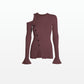 Manette Pecan Brown Knit