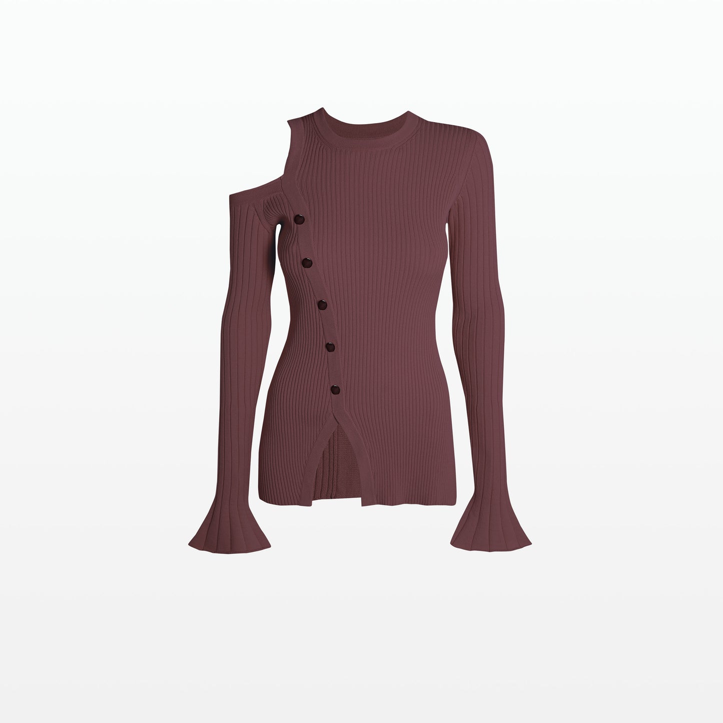 Manette Pecan Brown Knit