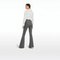 Halluana Light Grey Denim Trousers
