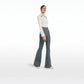 Halluana Light Grey Denim Trousers