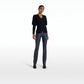 Indre Navy Knit