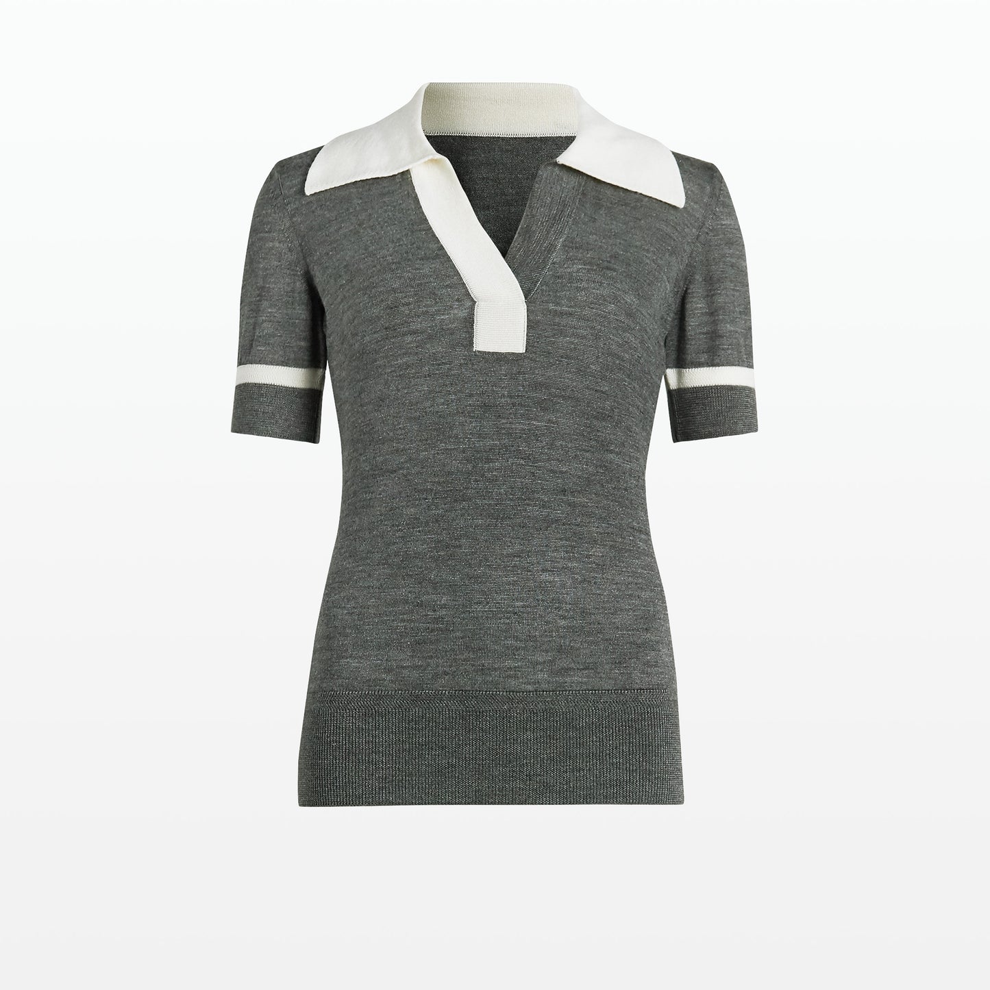 Cleo Stone Melange & Ivory Knit