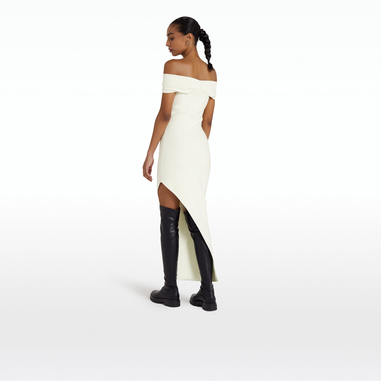 Nouvia Short Dress In Ivory