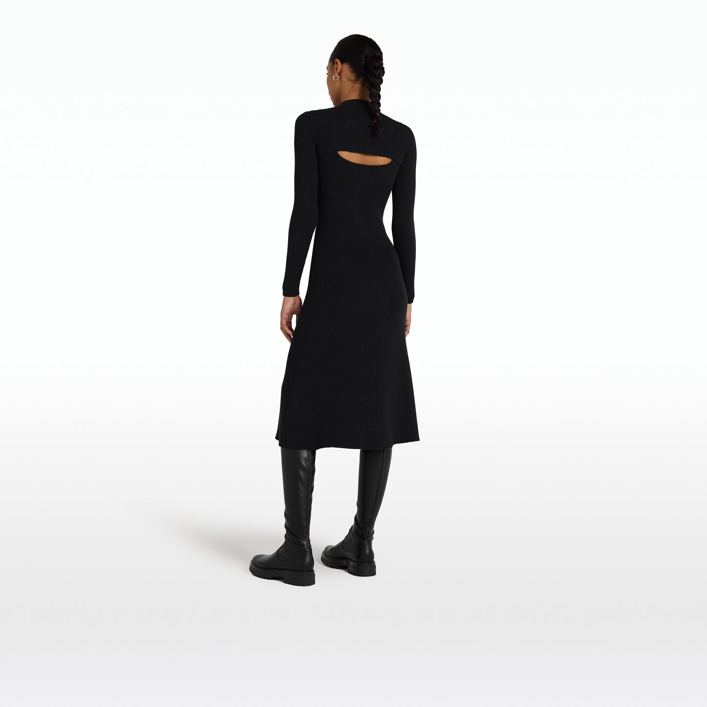 Sabel Navy Knit Dress