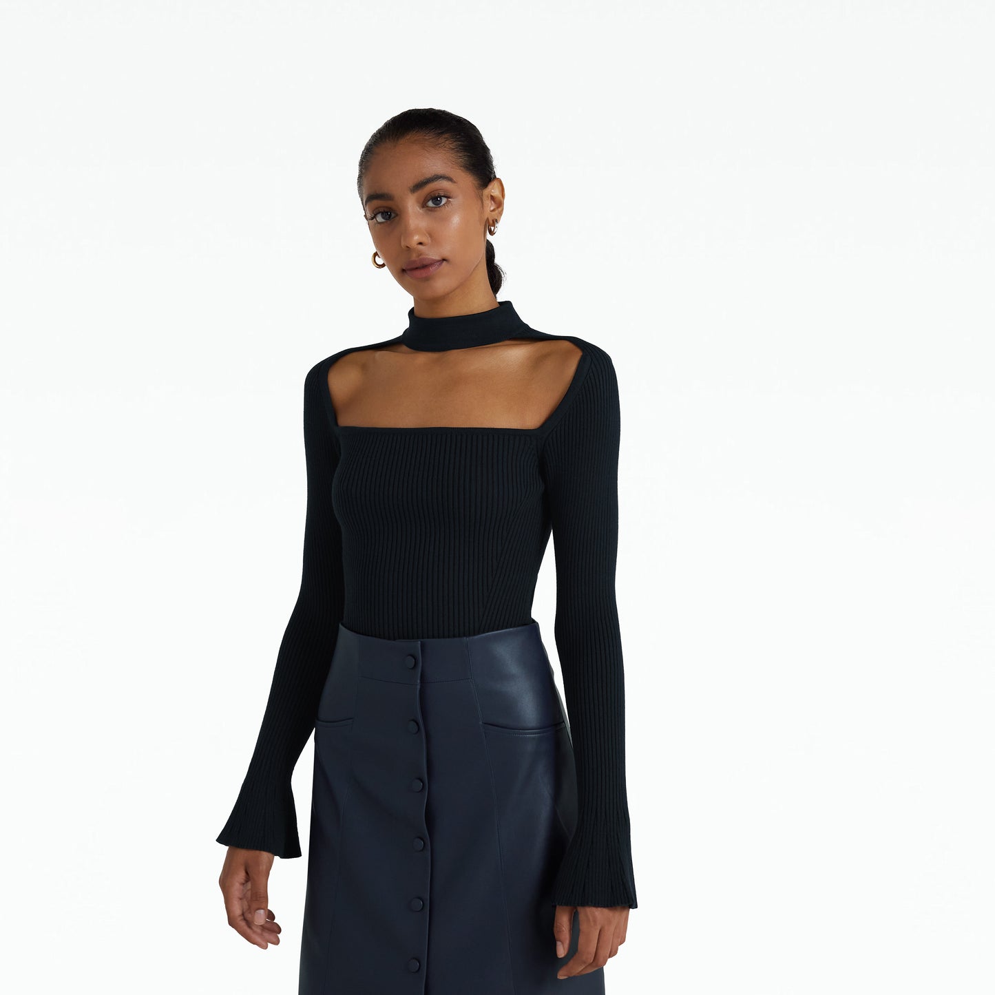 Lou Navy Knit