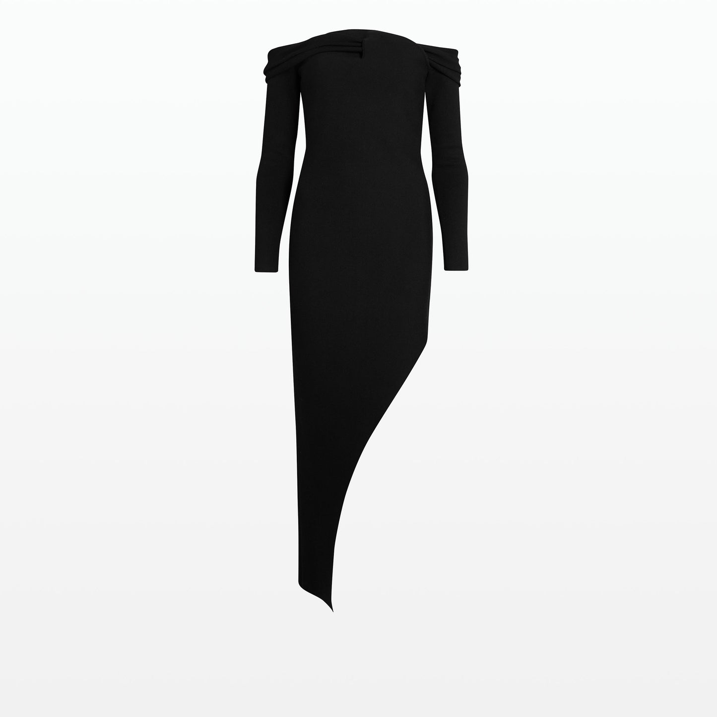 Belle Black Midi Dress
