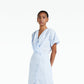 Elayne Ice Blue Midi Dress