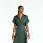 Cezanne Moss Green Midi Dress
