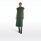 Blisse Moss Green Midi Dress