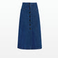 Rochelle Blue Denim Skirt