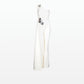 Rhea Silver Embroidered Asymmetric Jumpsuit