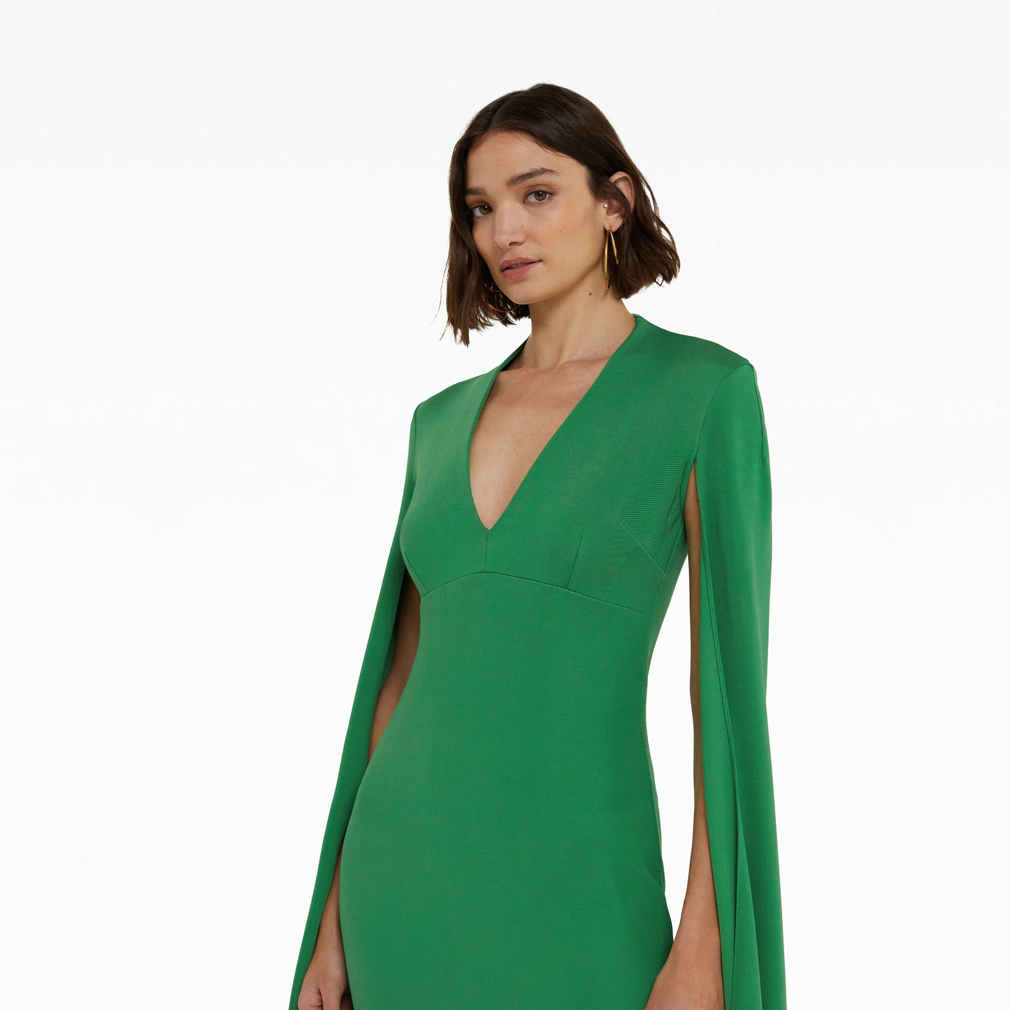 Tomesha Jewel Green Long Dress