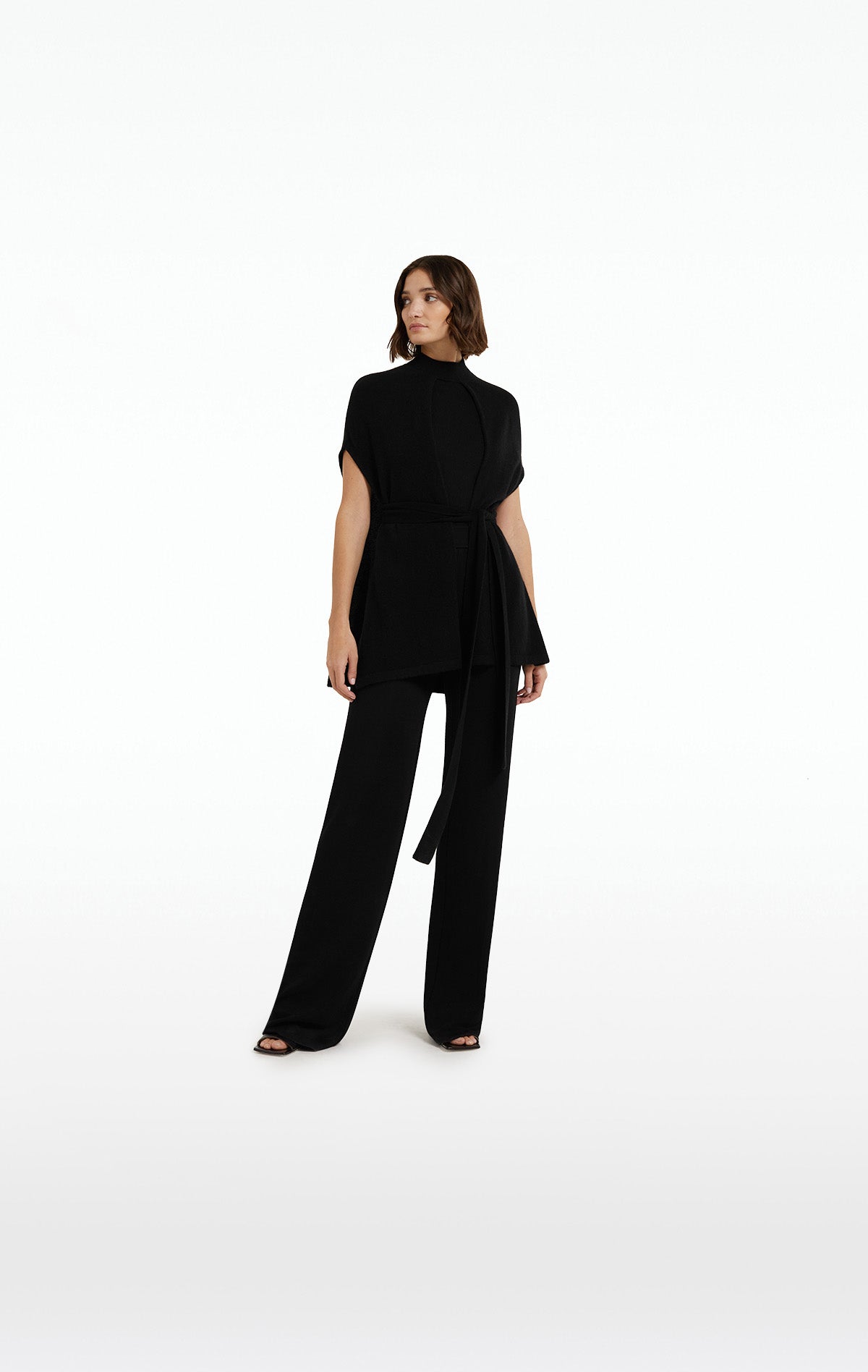 Fena Black Cashmere Knit