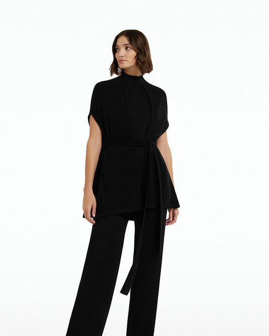 Fena Black Cashmere Knit
