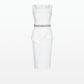 Donna Ivory Midi Dress
