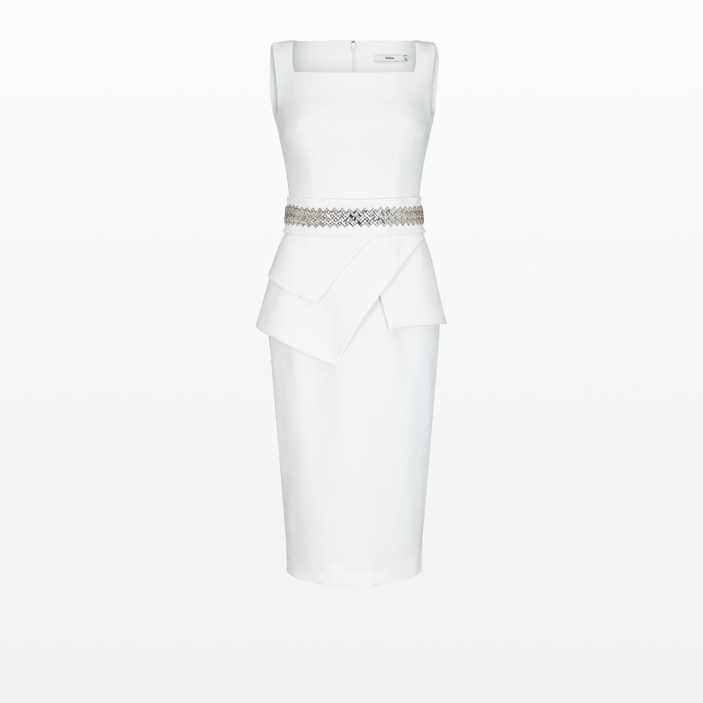Donna Ivory Midi Dress