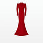 Tonya Azalea Red Long Dress