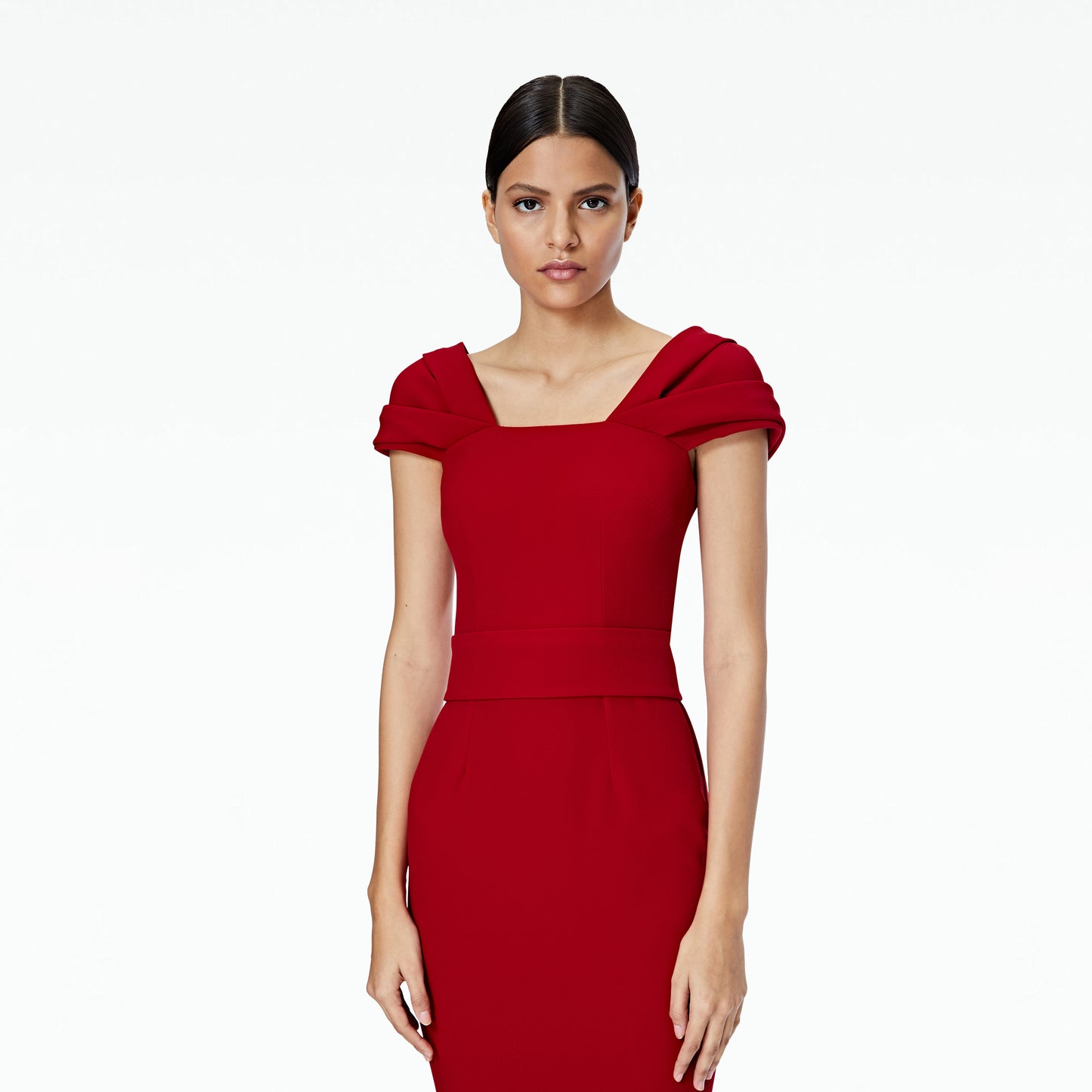 Abigail Azalea Red Long Dress