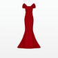 Abigail Azalea Red Long Dress