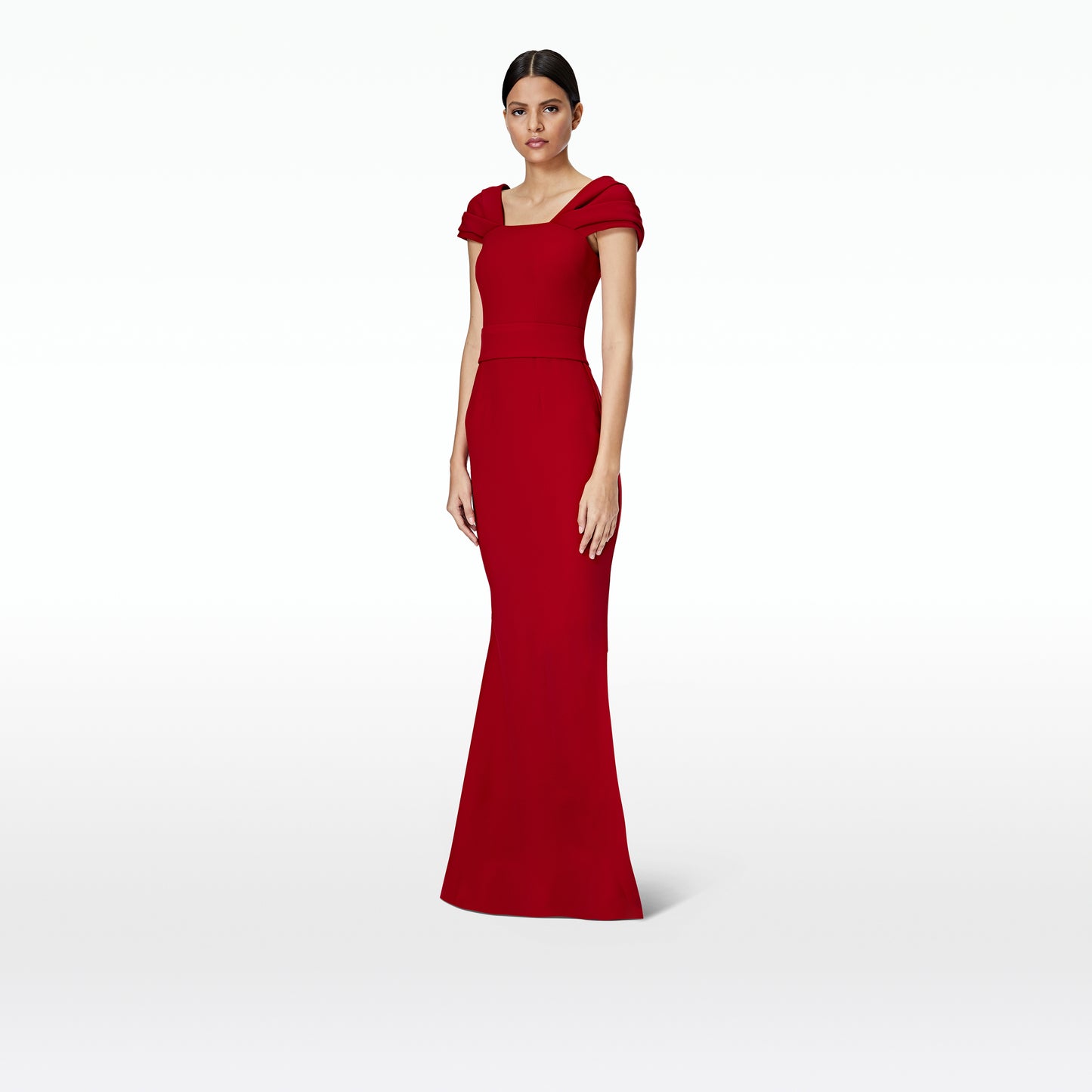 Abigail Azalea Red Long Dress