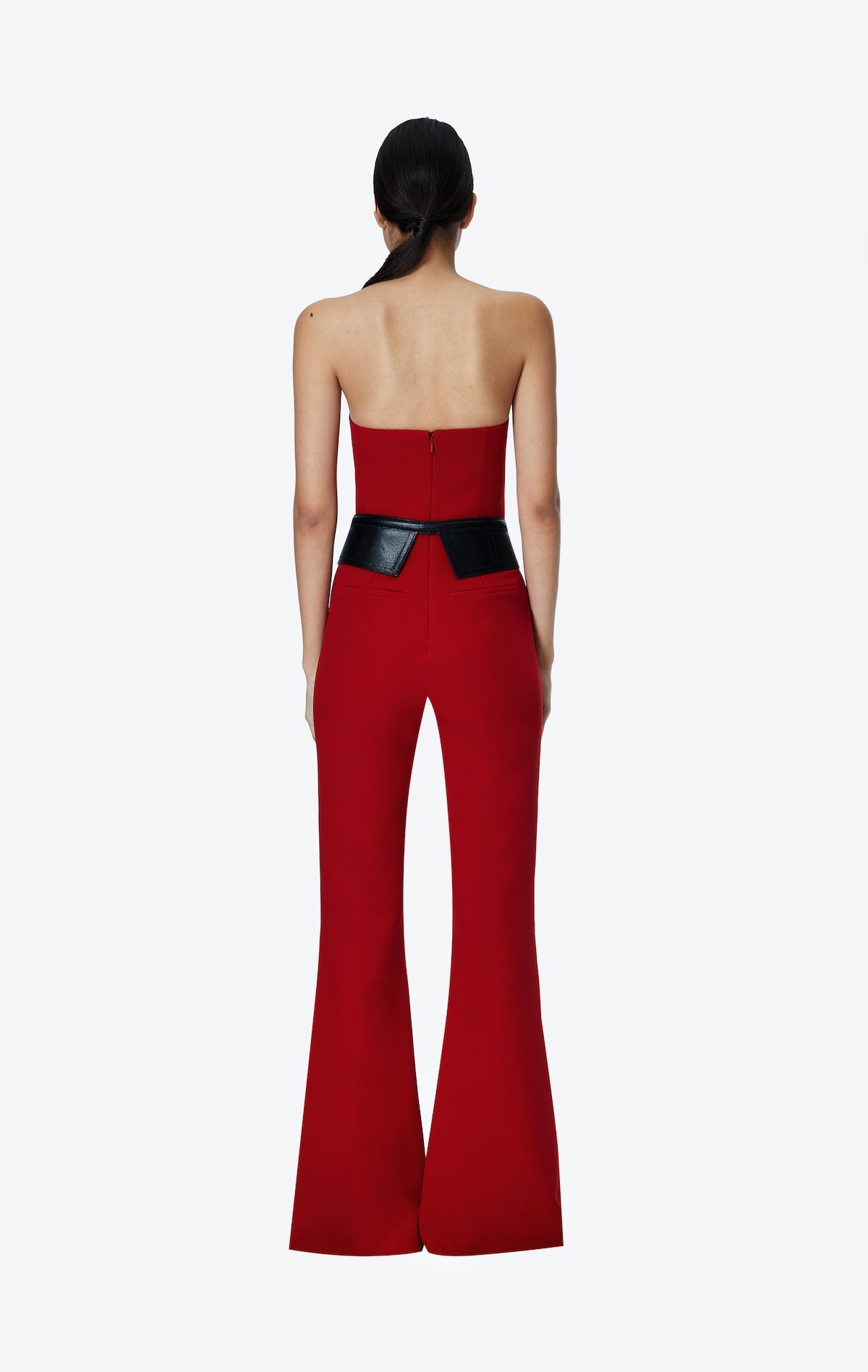 Flysa Azalea Red Jumpsuit