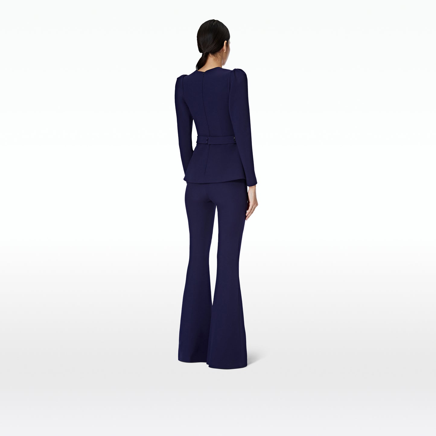 Tiyanna Azurite Top and Embroidered Belt