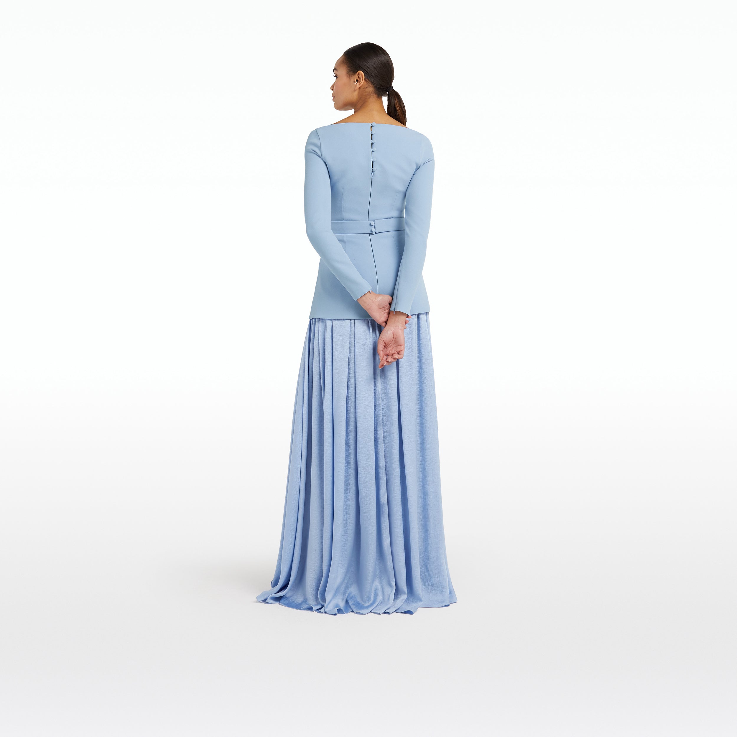 Desta Soft Sky Long Dress