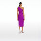 Sinead Magenta Midi Dress