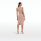 Amina Dusty Pink Midi Dress