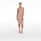 Amina Dusty Pink Midi Dress