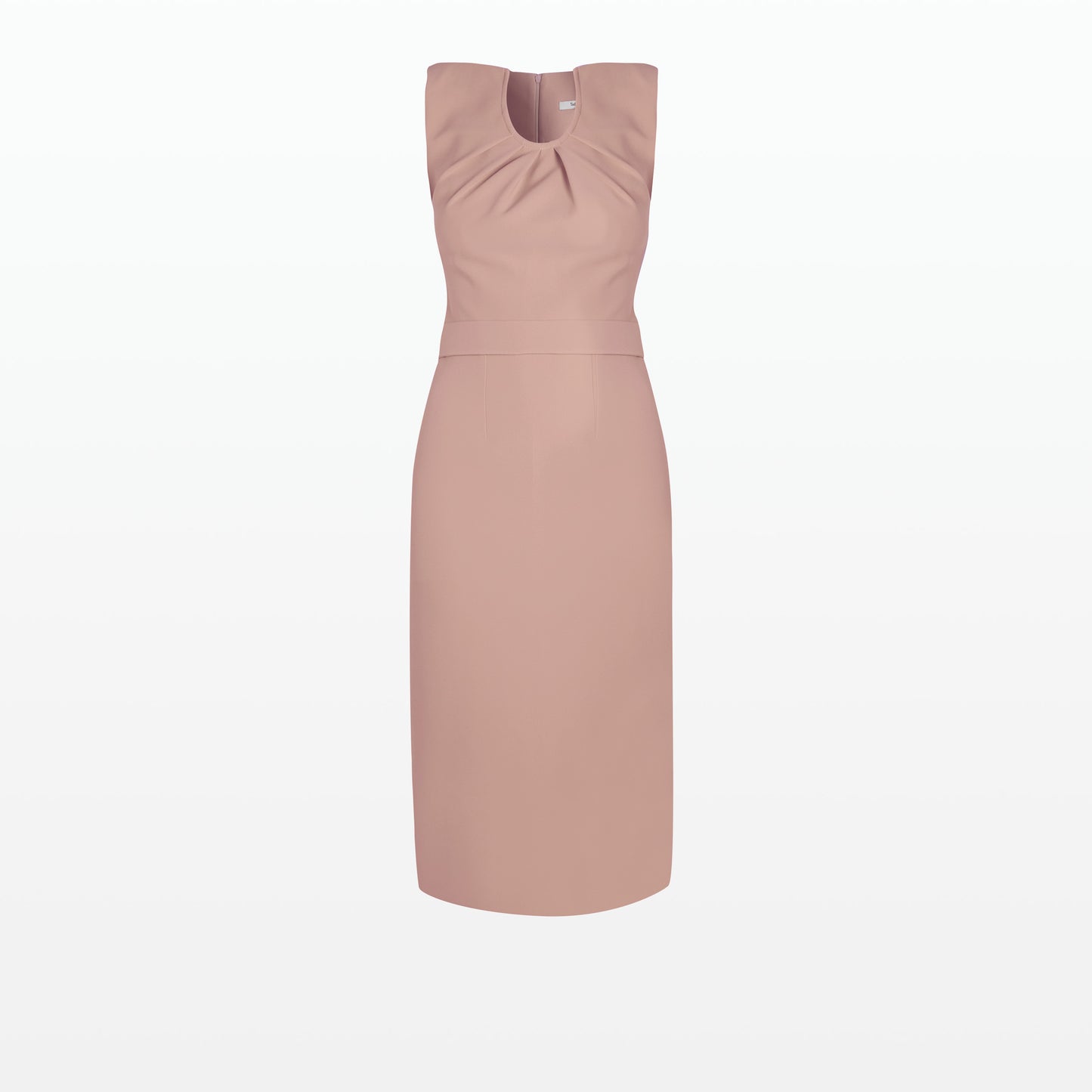 Amina Dusty Pink Midi Dress