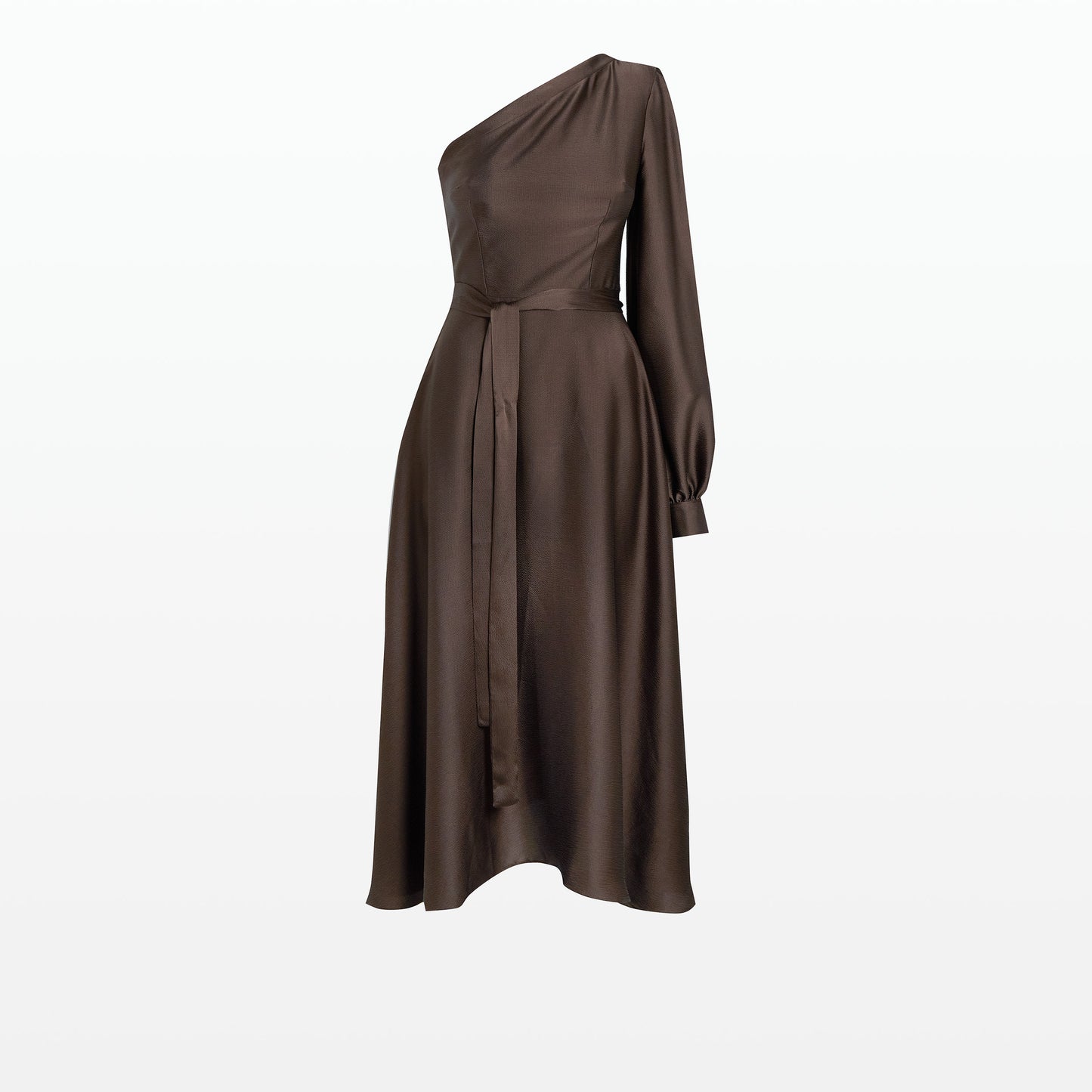 Cahira Chocolate Midi Dress