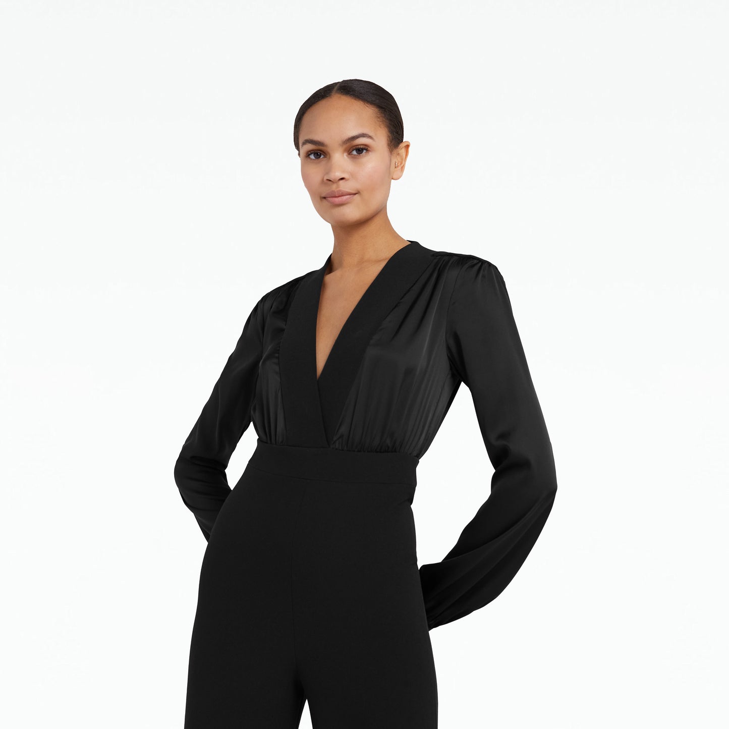 Indra Black Jumpsuit