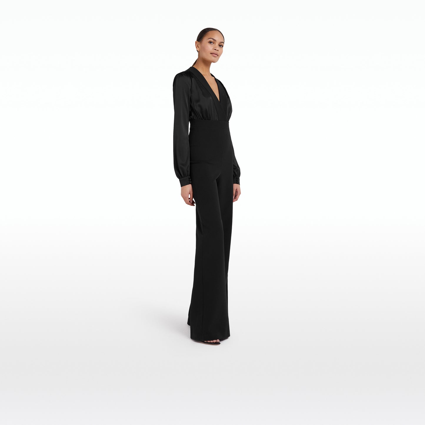 Indra Black Jumpsuit
