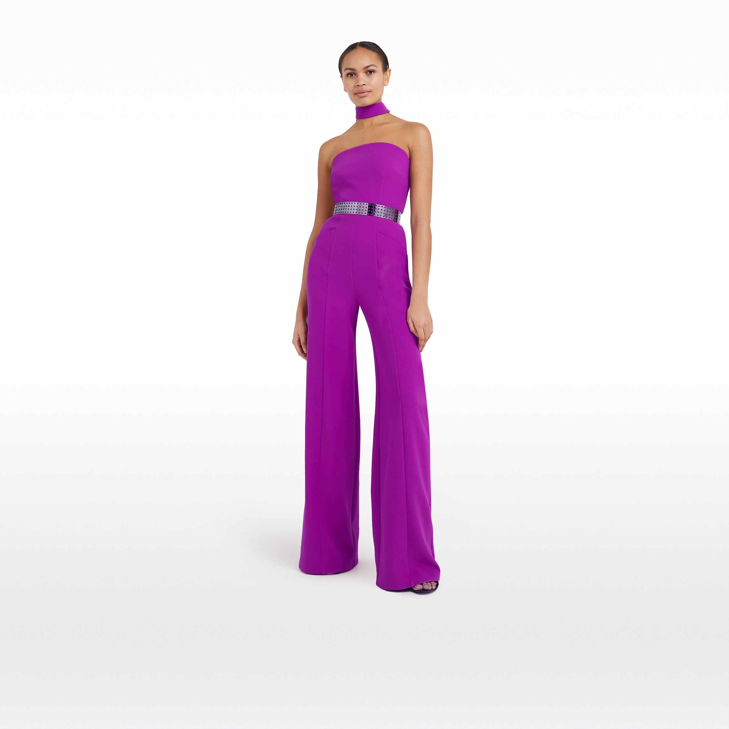 Ichi Magenta Jumpsuit