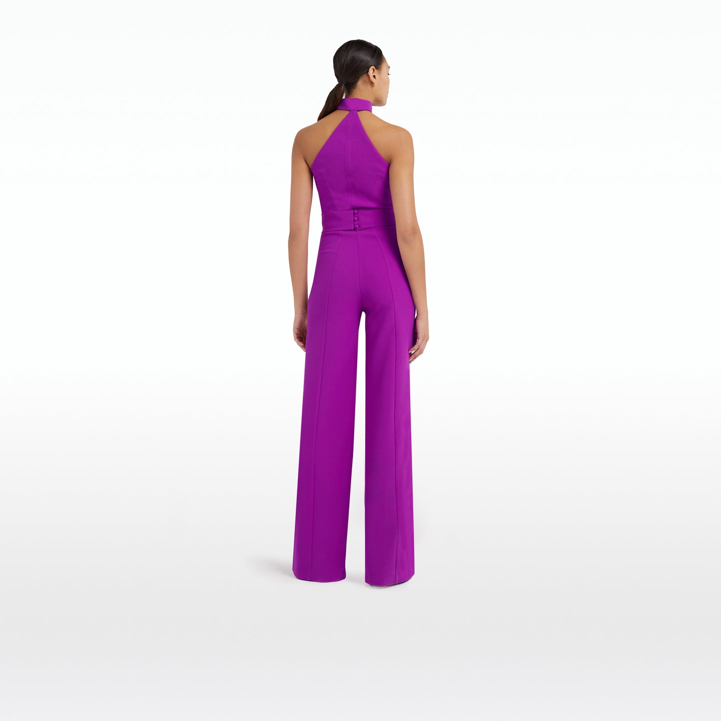 Ichi Magenta Jumpsuit