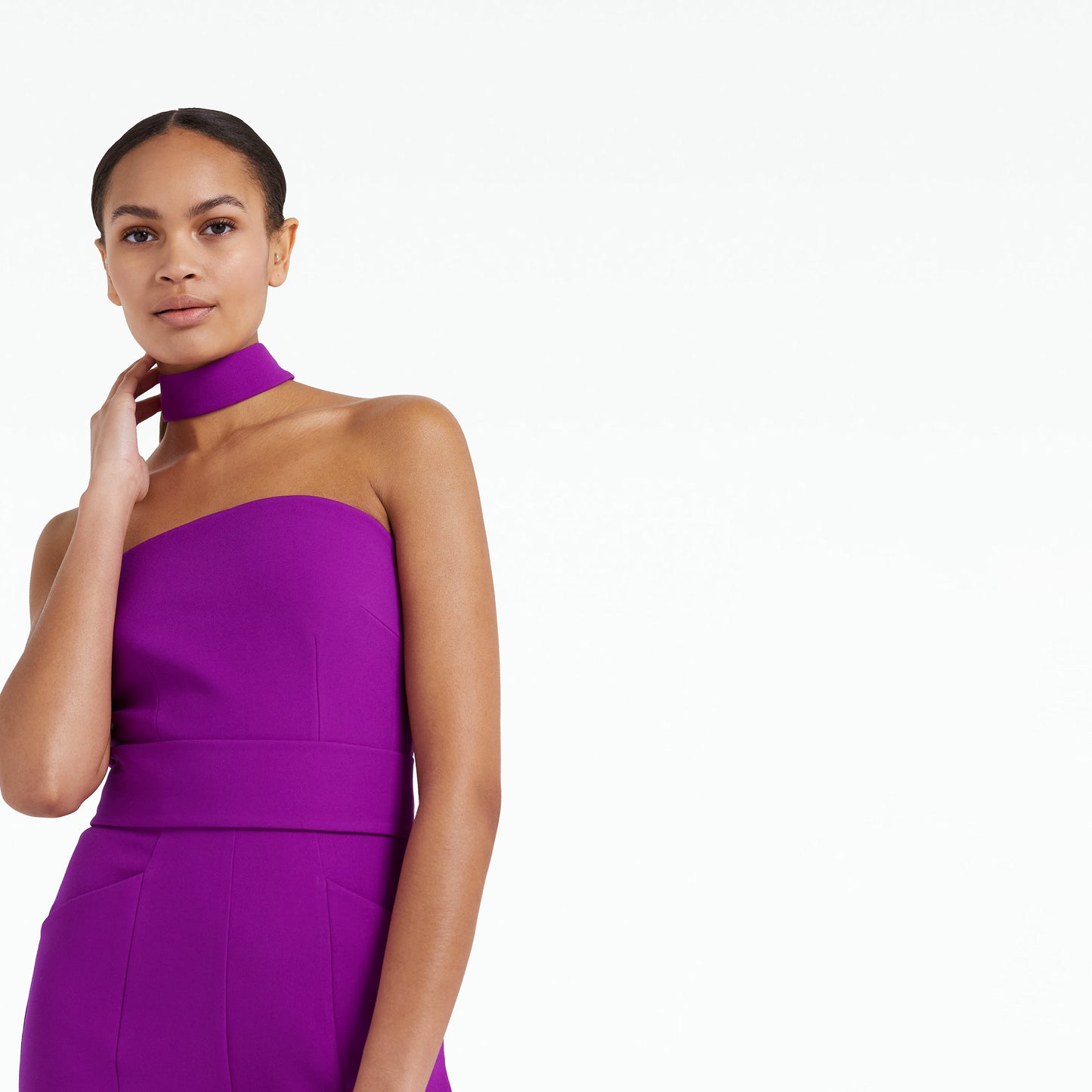 Ichi Magenta Jumpsuit
