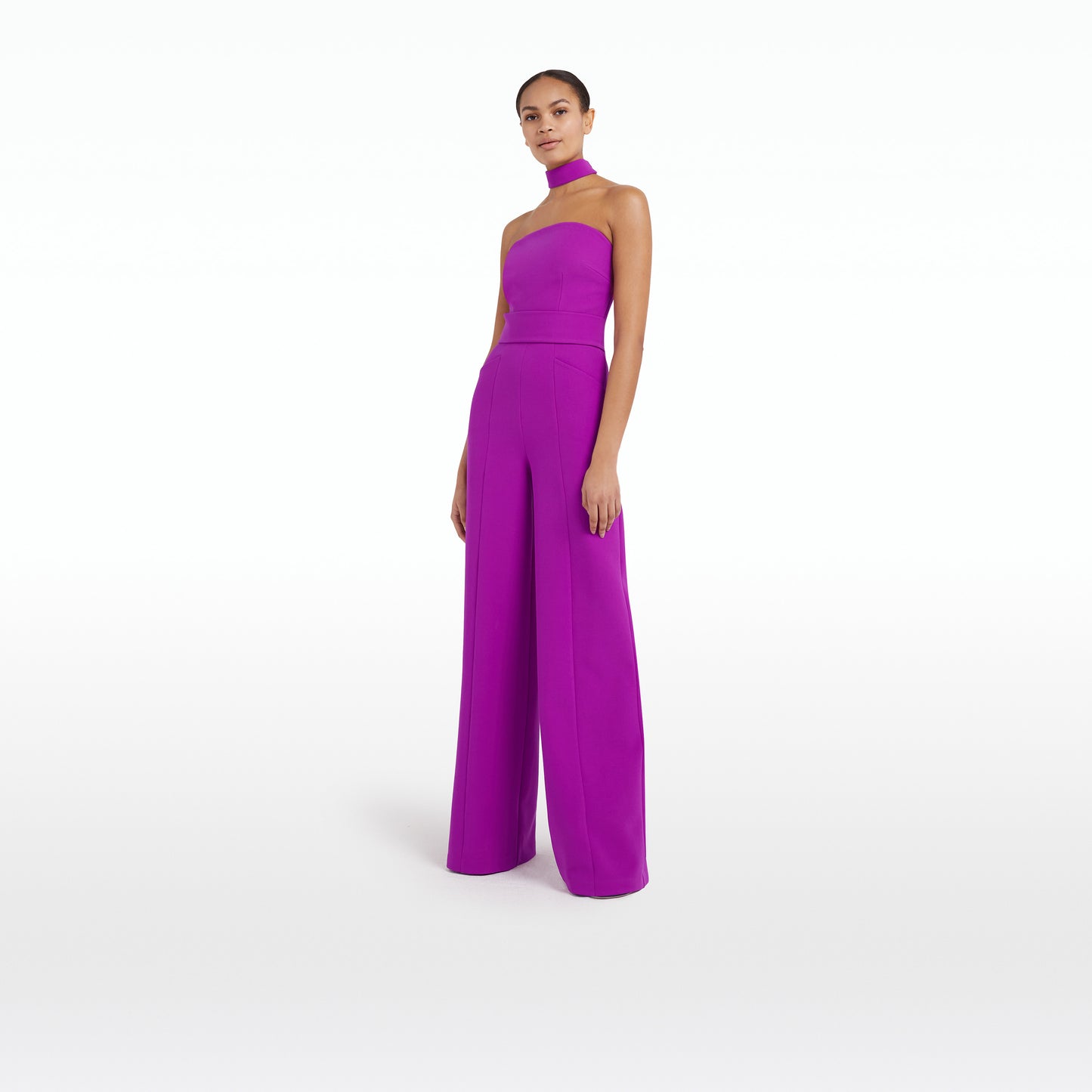 Ichi Magenta Jumpsuit