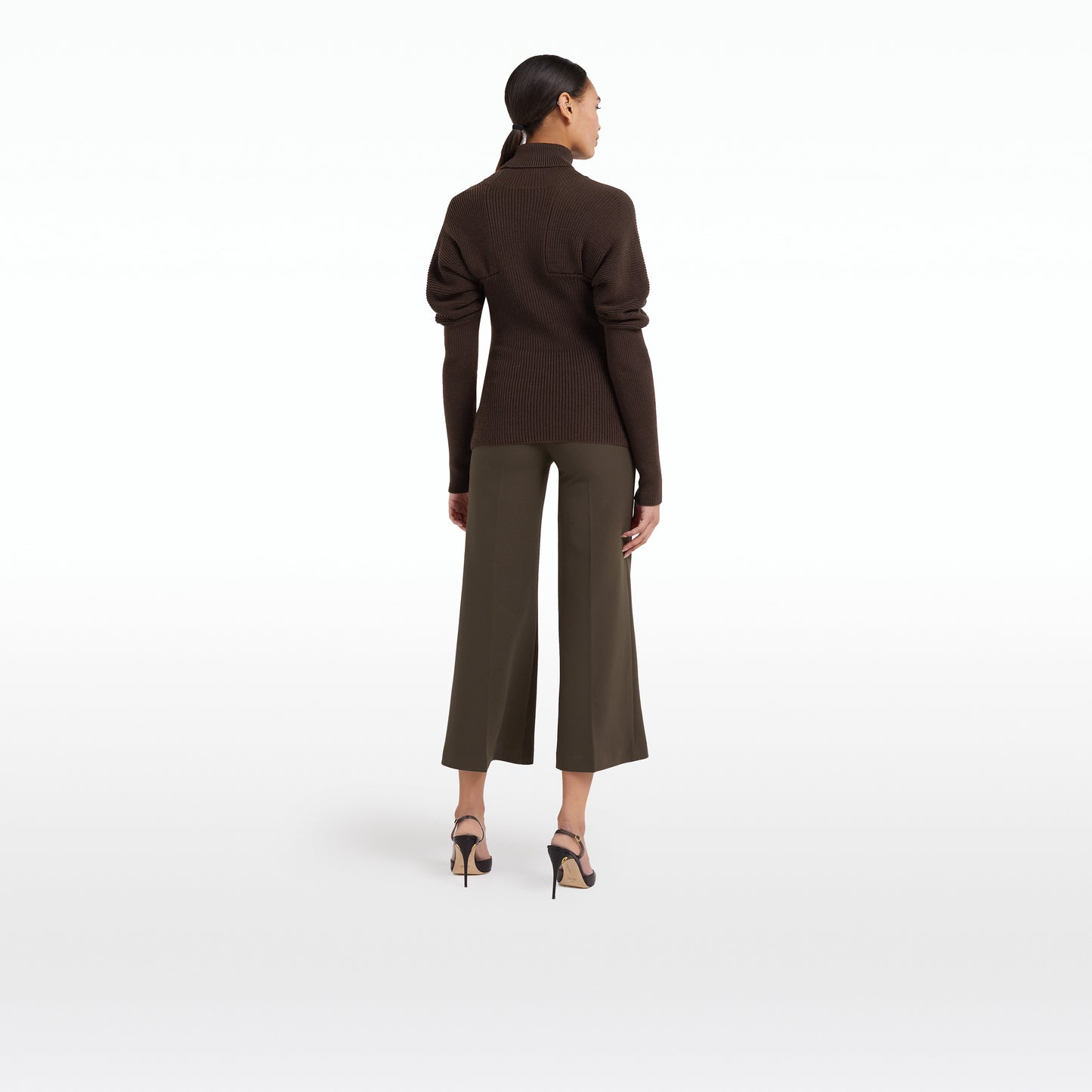 Karine Chocolate Knit