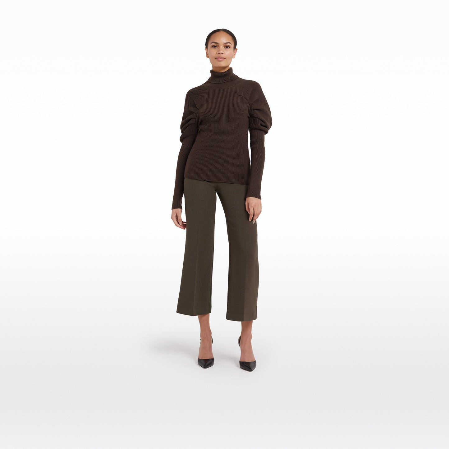 Karine Chocolate Knit