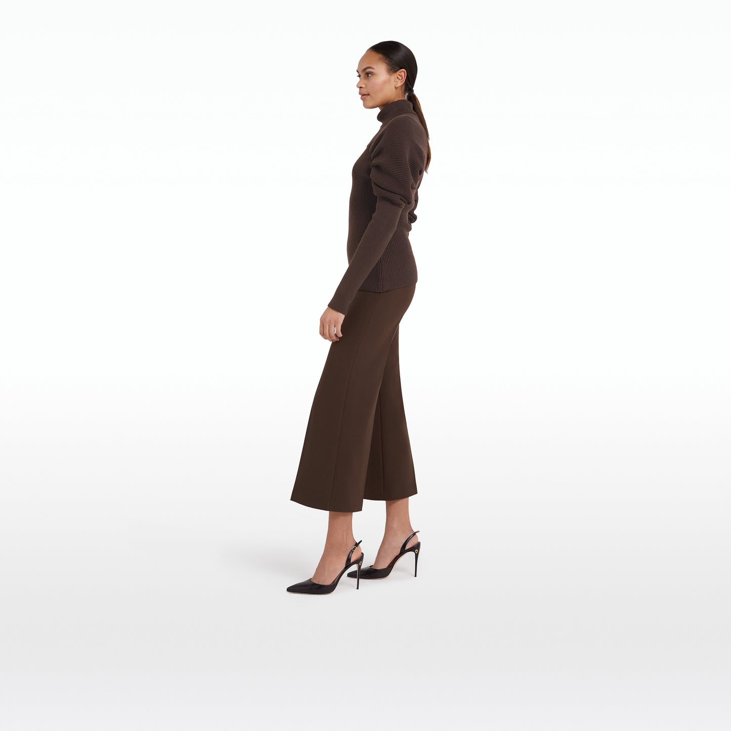 Karine Chocolate Knit